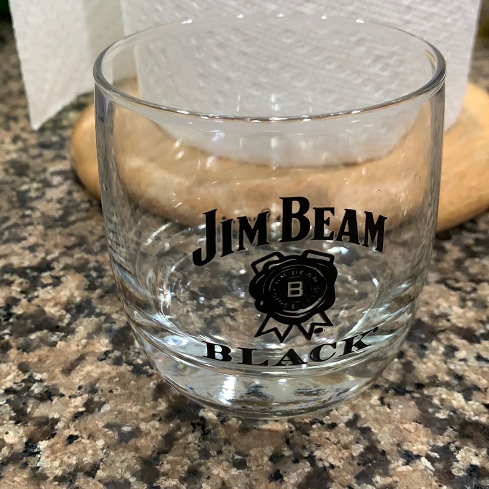 Jim Beam Black Whiskey Glass